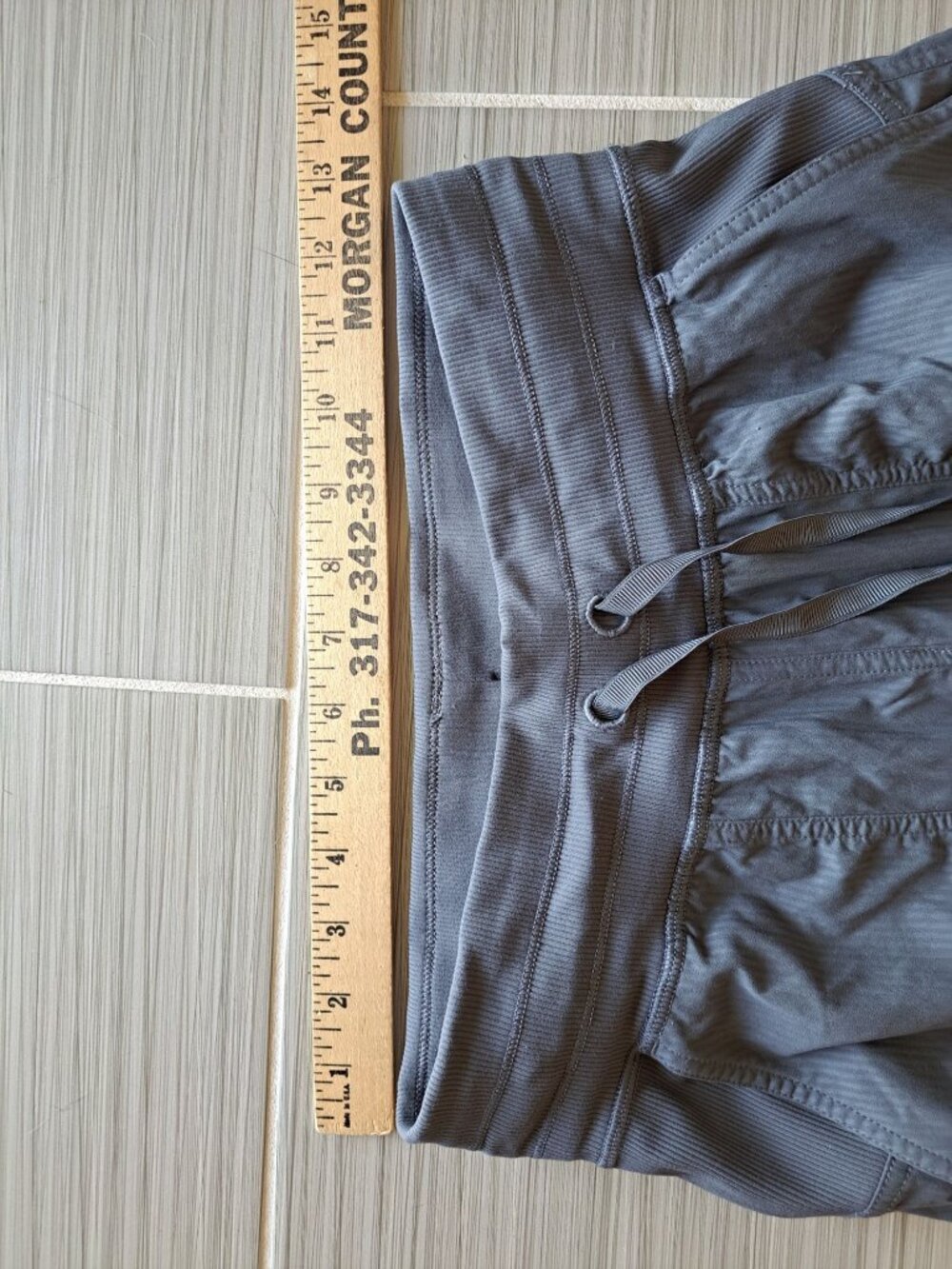 Lululemon Dance Studio Mid-Rise Jogger Pants With Drawcord Waistband Size 2 Gray - Picture 8 of 12